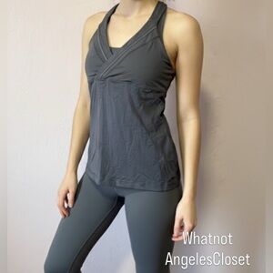 Lululemon Athletica Charcoal Tank Top
